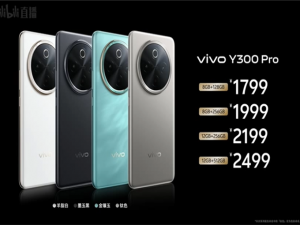 vivo Y300 Pro发布：全等深微四曲屏搭配6500mAh电池，让旗舰机都羡慕